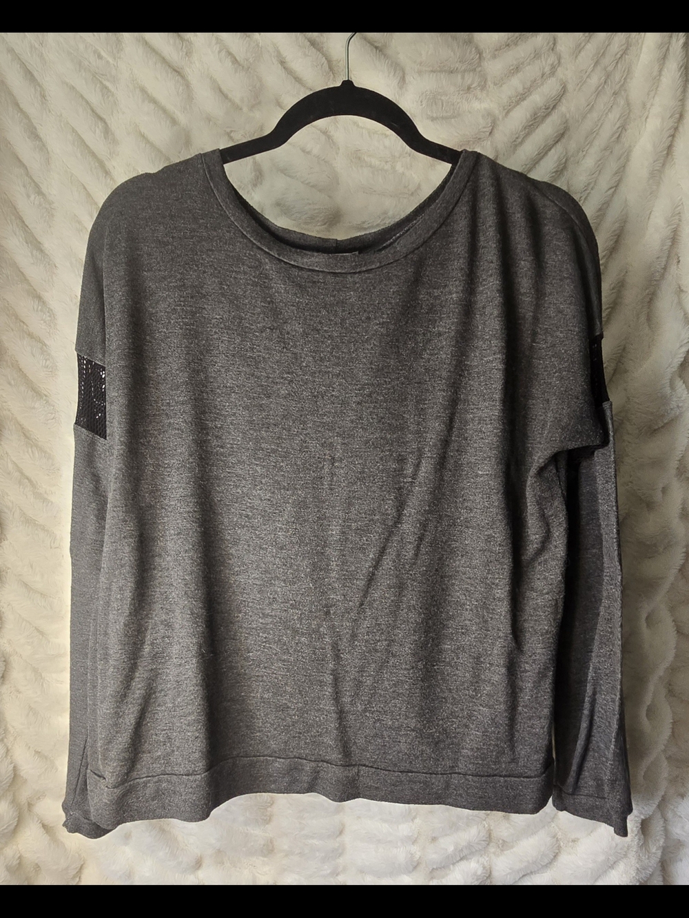 Cozy Charcoal Gray Lightweight Shirt